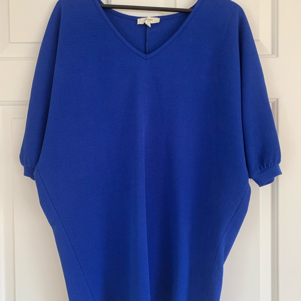 Rarely Worn Umgee Royal Blue Dolman Tunic
